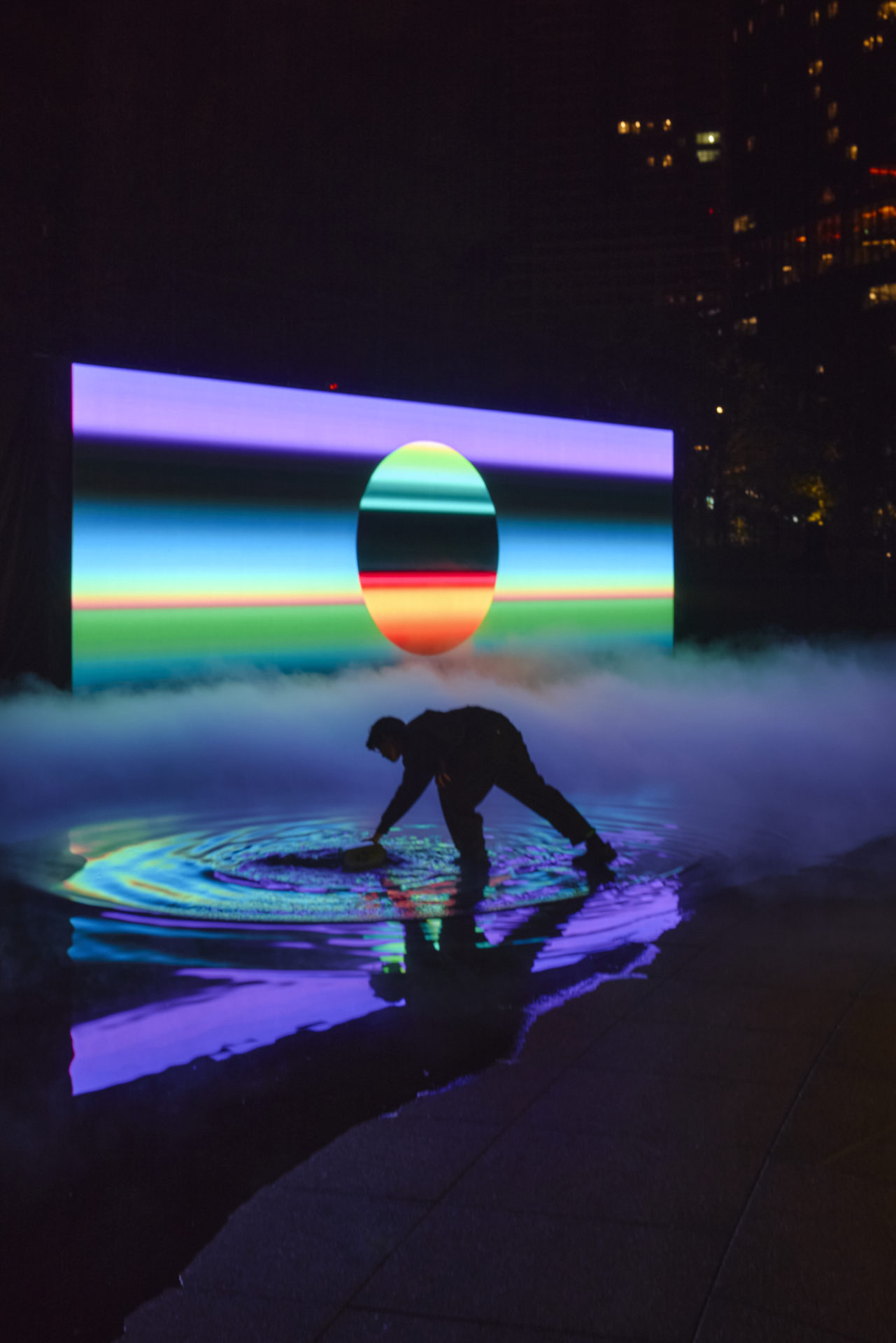 SUN installation in Osaka Umekita Park