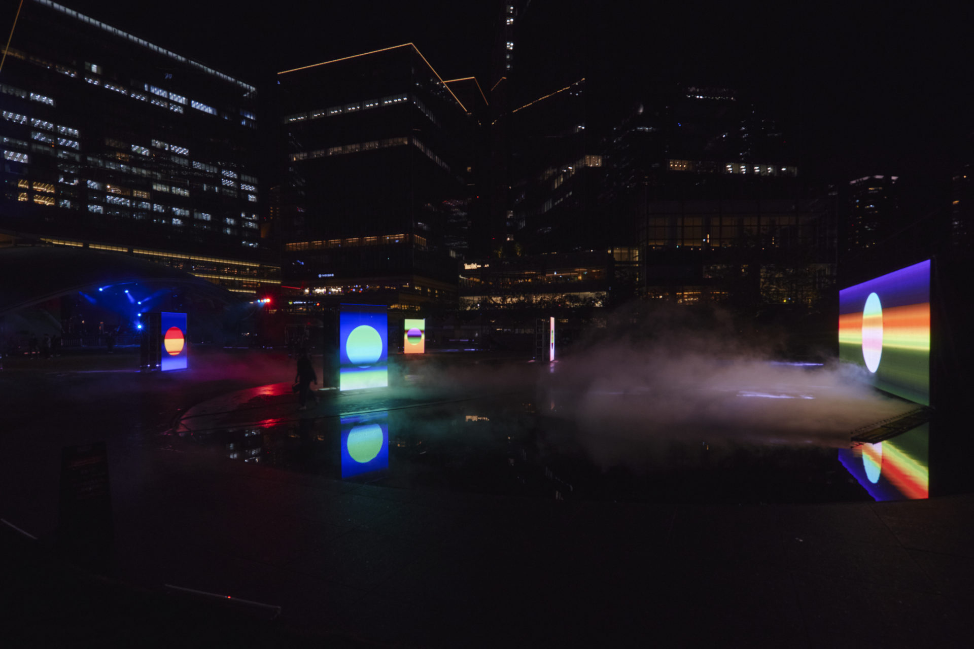 SUN installation in Osaka Umekita Park