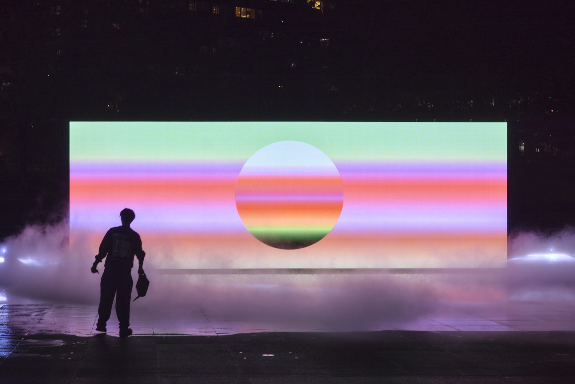 SUN installation in Osaka Umekita Park