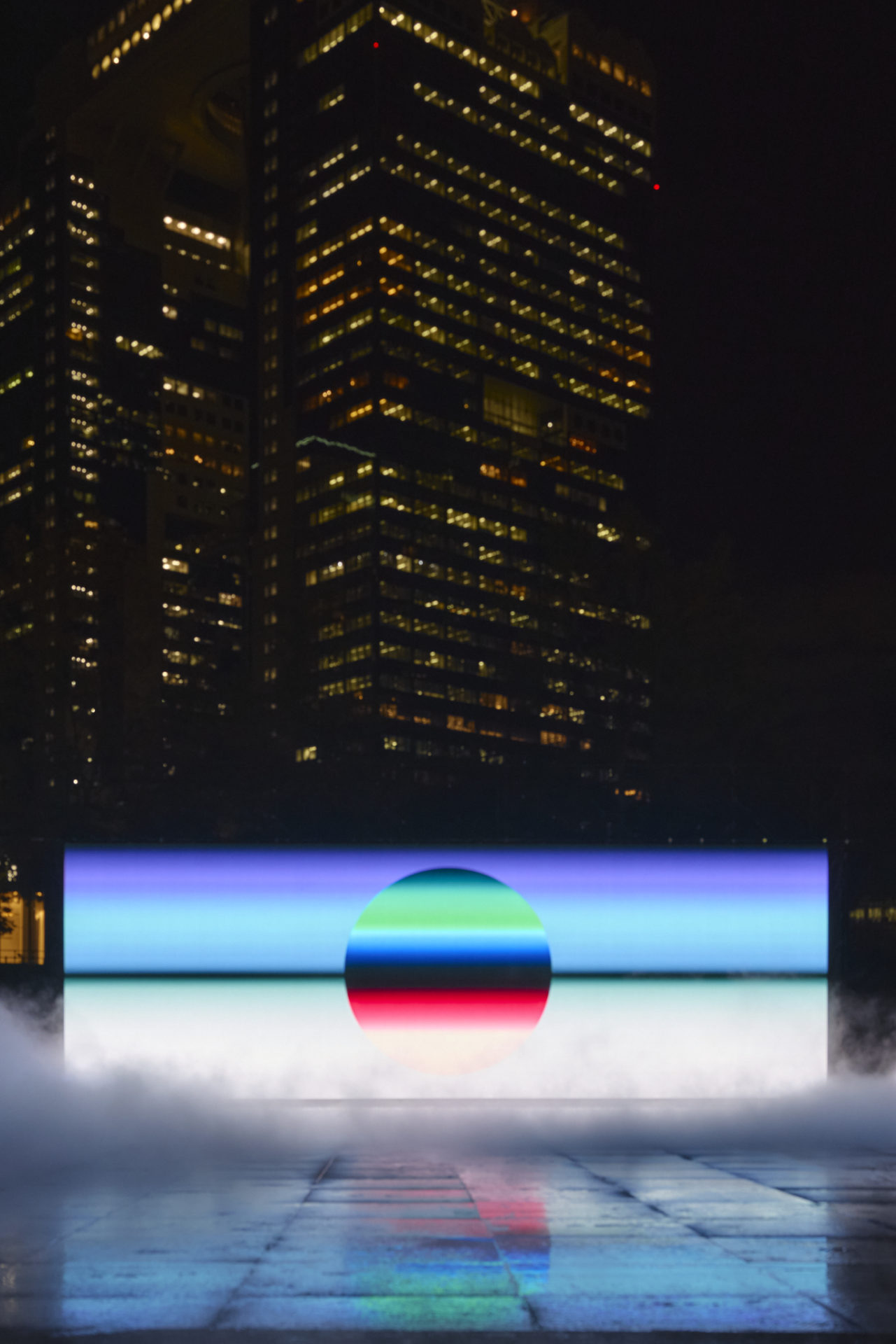 SUN installation in Osaka Umekita Park