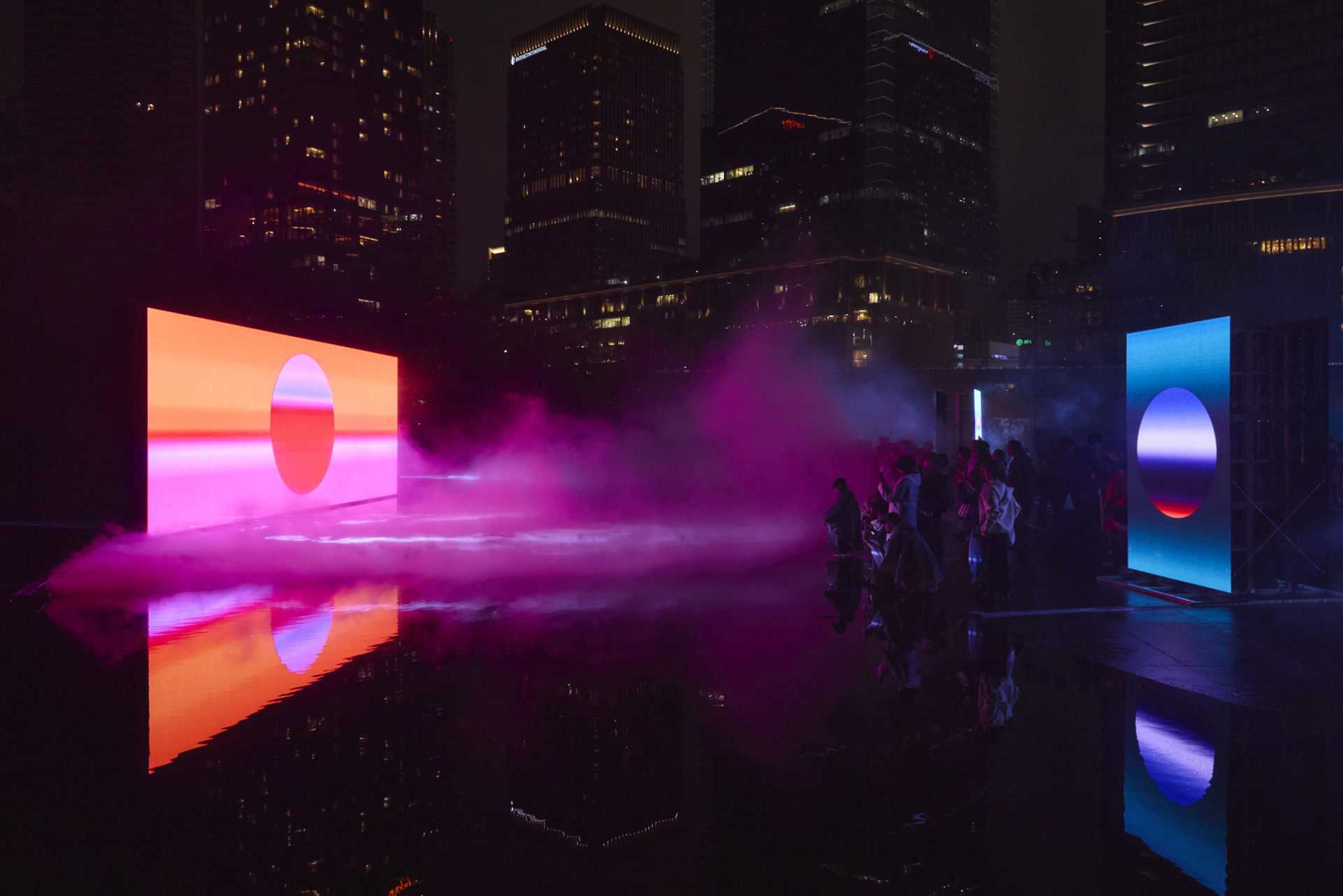 SUN installation in Osaka Umekita Park