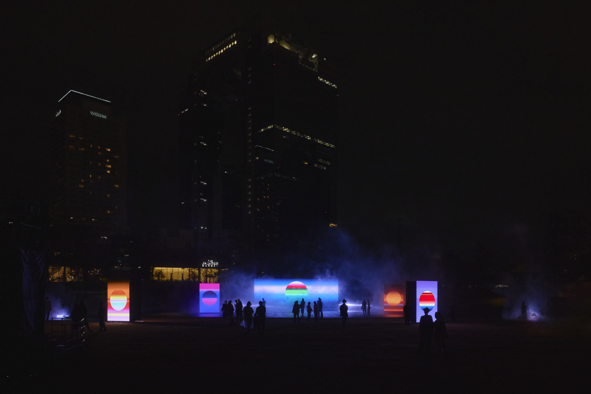 SUN installation in Osaka Umekita Park